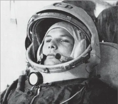  ?? PROVIDED TO CHINA DAILY ?? Yuri Gagarin, the Soviet cosmonaut who became the first man in space on April 12, 1961.
