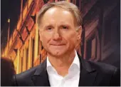  ?? AP FILE PHOTO ?? Author Dan Brown arrived for the premiere of the movie Inferno in Berlin on Oct. 10, 2016. Brown’s latest book, Origin, came out this week.