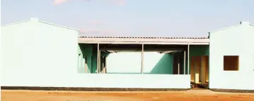  ?? ?? Dumba clinic is one of the three being built by Beitbridge Rural District Council