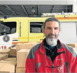  ?? CBPC ?? Antonio García, de Bomberos Unidos Sin Fronteras.