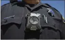  ?? PATRICK TEHAN — STAFF ARCHIVES ?? Axon, the maker of body cameras worn by many police officers, says more study is needed on facial-recognitio­n accuracy.