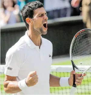  ?? BILD: SN/APA/AFP/DANIEL LEAL-OLIVAS ?? Novak Djoković ist wieder nahe seiner Bestform.