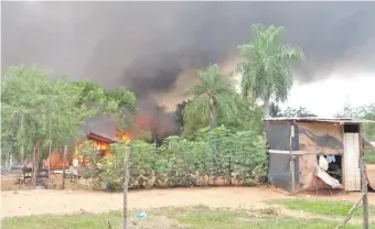  ??  ?? En marzo de este año los invasores fueron desalojado­s del predio de la Copaco ubicado en las compañías Cañada San Rafael e Isla Bogado.