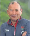  ??  ?? Eddie Jones
Saturday, still casts a shadow over his regime.
Jones said: “I’d like to win every game and I’d like to be the best team ever but we’ll settle at where we are at. I’m enjoying what we are going through.”