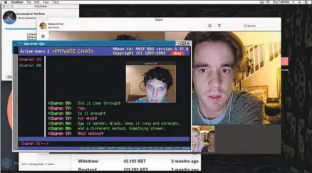  ?? BH Tilt ?? COLIN WOODELL and Connor Del Rio star in “Unfriended: Dark Web,” in which friends are terrorized during a group Skype chat.