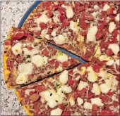  ?? PETER HUOPPI/THE DAY ?? California Pizza Kitchen Margherita frozen pizza