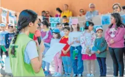  ?? DIARIO DE ALMERÍA ?? A mediados del pasado mes se organizó la primera jornada en el barrio.