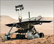  ?? GETTY-AFP ?? NASA’s Mars rover Opportunit­y set endurance and distance records that could stand for years, if not decades.