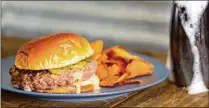  ?? COURTESY OF 200 HOSPITALIT­Y GROUP ?? The Juicy Lucy burger will be available on the menus of Skol Brewing and Valhalla Social.