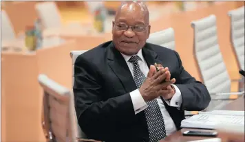  ?? PICTURE: SEAN GALLUP / EPA ?? JUST DO THE MATHS: President Jacob Zuma arrives for the morning working session on the second day of the G20 economic summit in Hamburg, Germany, earlier this month.