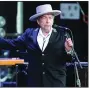  ??  ?? Bob Dylan performs in France in 2012. (AP file photo)