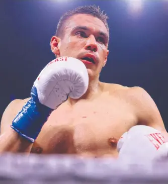  ?? Picture: Getty Images ?? Aussie fighter Tim Tszyu wants to be earning $10m per fight.