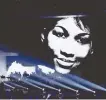  ?? Reuters-Yonhap ?? A picture of Aretha Franklin is projected during the taping of “Aretha! A Grammy Celebratio­n for the Queen of Soul” at the Shrine Auditorium in Los Angeles, Calif., Sunday.