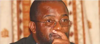  ??  ?? MDC-T secretary- general Douglas Mwonzora