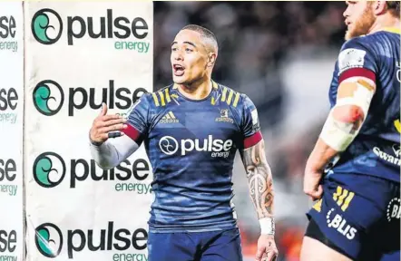  ?? Photo Icon Sport ?? Les Highlander­s d’Aaron Smith peuvent retarder un éventuel nouveau sacre des Crusaders.