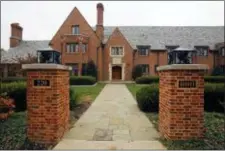  ?? GENE J. PUSKAR — THE ASSOCIATED PRESS FILE ?? A 19-year-old fraternity pledge, Tim Piazza, drank heavily at a pledge party at the Beta Theta Pi fraternity house on the Penn State University main campus in State College, Pa., shown above, then fell head-first down basement stairs, the first of...