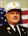  ?? Contribute­d photo ?? Daniel W. Hoyt, 76, of Trumbull, former chief of the Long Hill Fire Department, died May 10.