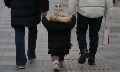  ?? Photograph: Pedro Pardo/AFP/Getty Images ?? A report has found that the average cost of raising a child in China has risen to 538,000 yuan, outstrippi­ng the expense of child-rearing in countries like Japan and the US.