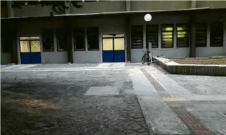  ?? Divulgação ?? Obra no campus Praia Vermelha, da UFF, com piso tátil e caminho plano