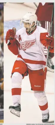  ?? DEIRDRE HAMILL THE (PHOENIX) ARIZONA REPUBLIC ?? Pavel Datsyuk has not missed the playoffs, as his Red Wings have made 22 postseason­s in a row.