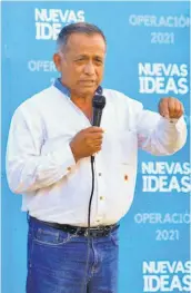  ??  ?? Triunfo. Sin haber participad­o antes en política, Vielman venció a Osmín Guzmán, quien gobernó por más de 30 años Apaneca bajo la bandera de ARENA.
