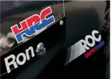  ??  ?? Above: Ron Haslam rode ROC-ELFS in the 1986, 87 and 88 500cc world championsh­ips, finishing in 9th, 4th (most of the season on a standard NSR as the ELF4 was delayed) and 11th respective­ly.