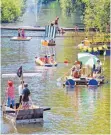  ?? FOTO: WERNER ROOS ?? Das Nendinger Wasserfest steht in knapp zwei Wochen wieder auf dem Programm.