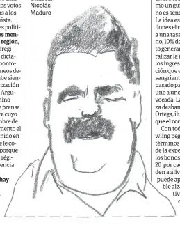  ??  ?? Heredero de Chávez. Nicolás Maduro