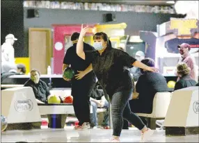  ?? CHRIS ALLRED SPECIAL TO THE ENTERPRISE-LEADER ?? Lincoln bowler Ashlee Thoa rolled a 244 while competing against Siloam Springs on Dec. 1.