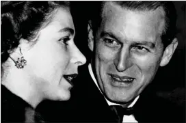  ??  ?? YOUNG LOVE: Elizabeth and Philip in 1952, the year before she was crowned