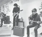  ?? APPLE TV+ ?? Moe Tucker, from left, John Cale, Sterling Morrison and Lou Reed in “The Velvet Undergroun­d.”