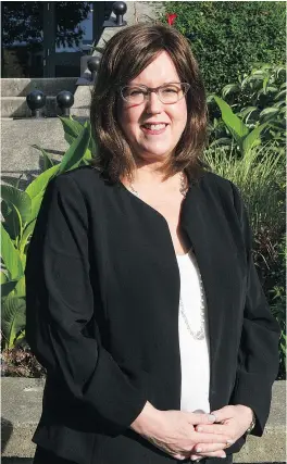  ?? JENELLE SCHNEIDER/PNG ?? Former trustee Patti Bacchus is pondering a return to the Vancouver school board but she may also take a run at city council’s vacant seat.