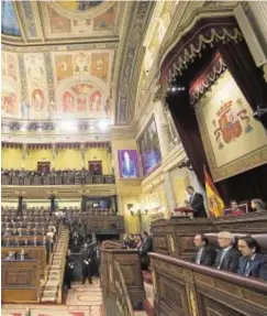  ?? ÁNGEL DE ANTONIO ?? Discurso del Rey en el XL aniversari­o de la Constituci­ón en el Congreso de los Diputados