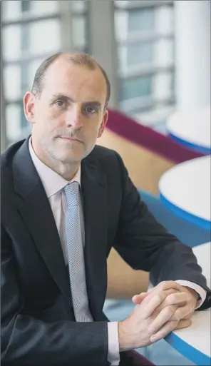  ??  ?? PAY-OFF: Paul Pester leaves his post as chief exectuve of the TSB with £1.2m in severance pay and a ‘historical’ bonus of around £480,000 due from before TSB’s takeover by Sabadell.