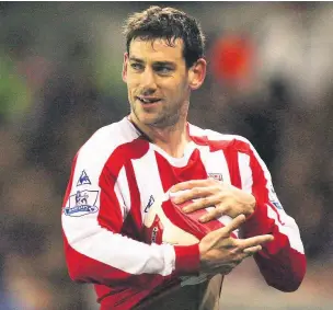  ??  ?? BIG THREAT: Rory Delap’s long throws were a potent weapon for Stoke City.