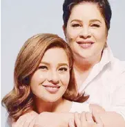  ??  ?? Jaclyn Jose and daughter Andi Eigenmann (file photo): No comment on the pregnancy issue