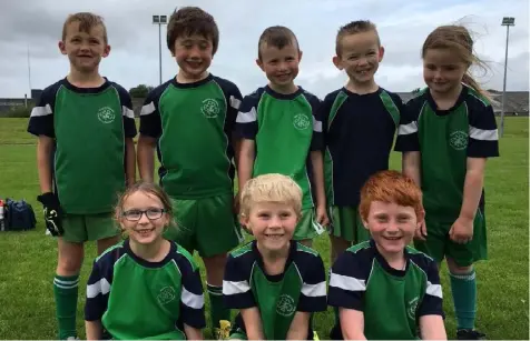  ??  ?? St Pat’s under 7’s pictured at a Blitz at Dundalk Gaels