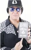  ??  ?? Kiss frontman Gene Simmons, with his book On Power.