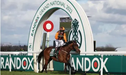  ?? ?? Noble Yeats, who won the 2022 Grand National, is 11-1 to repeat the feat in April. Photograph: Paul Childs/Reuters