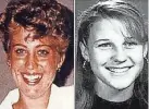  ?? PROVIDED BY PHOENIX POLICE DEPARTMENT ?? Angela Brosso, left, and Melanie Bernas were killed 10 months apart in 1992 and 1993.