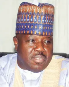  ??  ?? Senator Ali Modu Sheriff