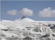  ??  ?? The world’s third biggest land glacier, the Purog Kangri Glacier, on the northern Tibet.