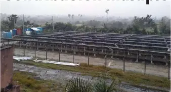  ??  ?? Varios parques fotovoltai­cos se instalan en Villa Clara.