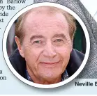  ??  ?? Neville Buswell and, above, as Langton on his marriage to Deirdre