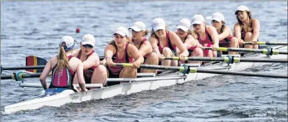  ?? CANADA GAMES PHOTO/KEITH LEVIT ?? While the majority of the competitio­ns during the first week of the Canada Summer Games was held in the host city of Corner Brook, sports that were conducted ion the water were held elsewhere. Games sailing was in Gimli, Man., while rowing was held in...