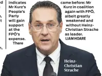  ??  ?? HeinzChris­tian Strache