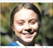  ??  ?? Favoritin Greta Thunberg (16) polarisier­t die Menschen enorm