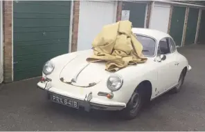  ??  ?? Below left: Dragged from its decade-long slumbers in a damp garage, Eric Studer’s 356 looked straight but not necessaril­y sound