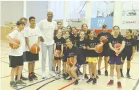  ?? (Marc Israel Sellem/The Jerusalem Post) ?? NBA LEGEND Ray Allen attends the Peace Players Middle East initiative at the YMCA.