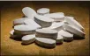  ?? NYT ?? Oxycodone pills are some of the drugs that spurred the nation’s opioid crisis. Butler County communitie­s will receive about $10.5 million over 18 years from opioid litigation, and more is coming with a settlement with Johnson & Johnson.